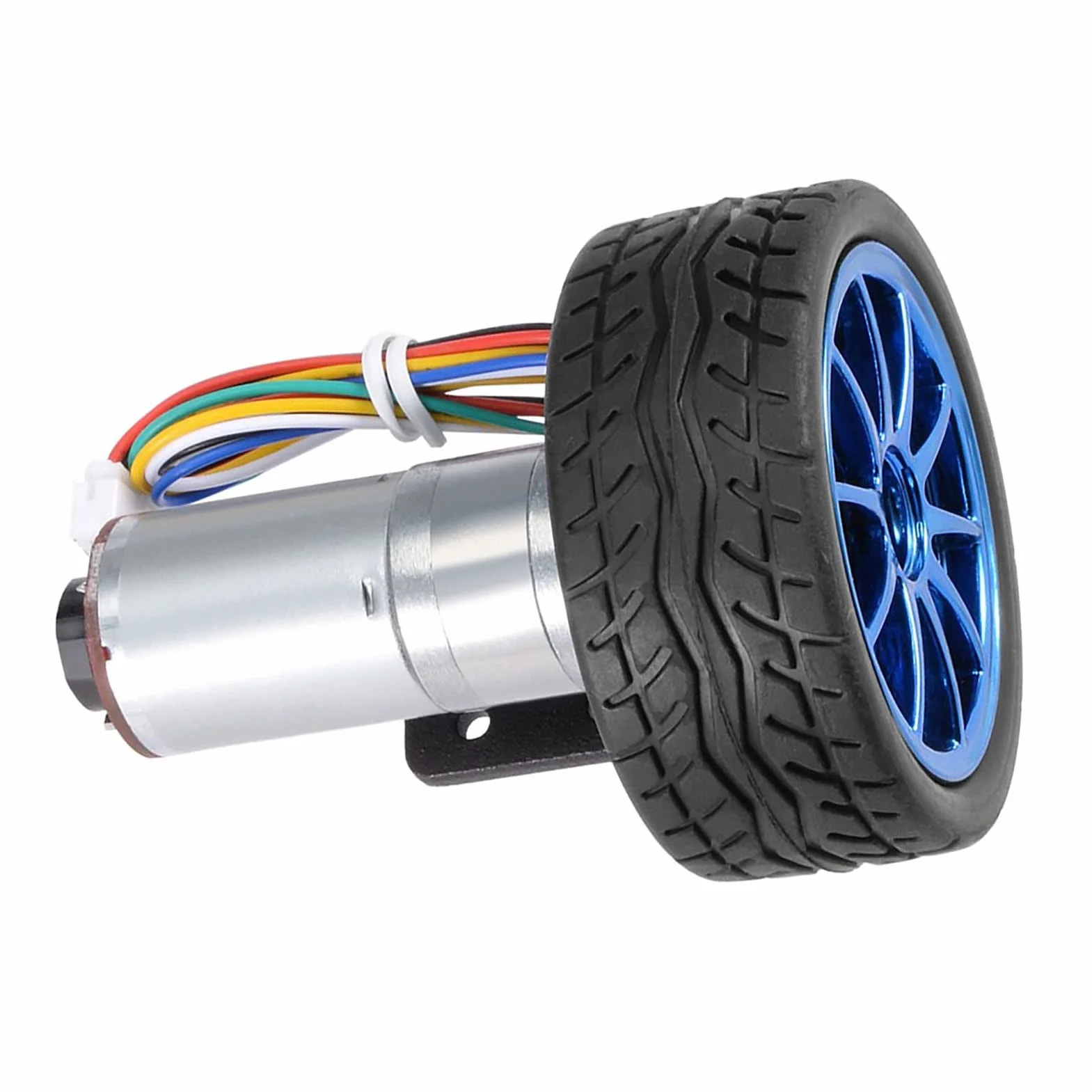 Inteligentny Zestaw Samochodowy JGA25-371 DC12V Enkoder Koła 65mm 200 obr/min