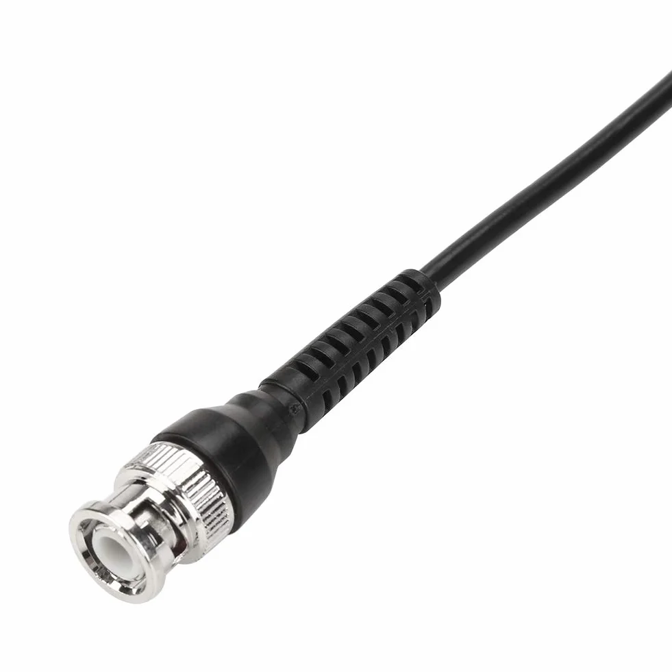 Kabel koncentryczny sondy oscyloskopowe przewód testowy BNC na podwójny hak tłokowy do testowania pracy z dwoma mini sondami zakończonymi dla mechanicznych
