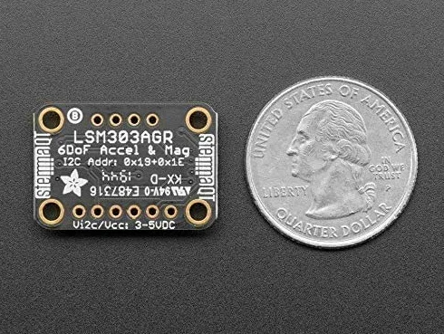 Adafruit LSM303AGR Akcelerometr Magnetometr - STEMMA QT Qwiic