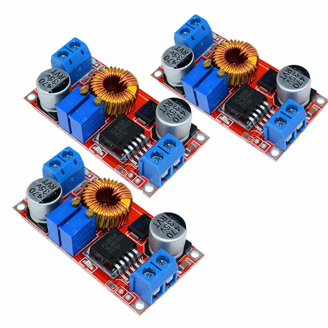 Hailege 3 szt. XL4015 5A DC do DC DC CV Bateria litowa Krok w dół ładowania Płyta Led Power Converter Ładowarka Moduł Step Down