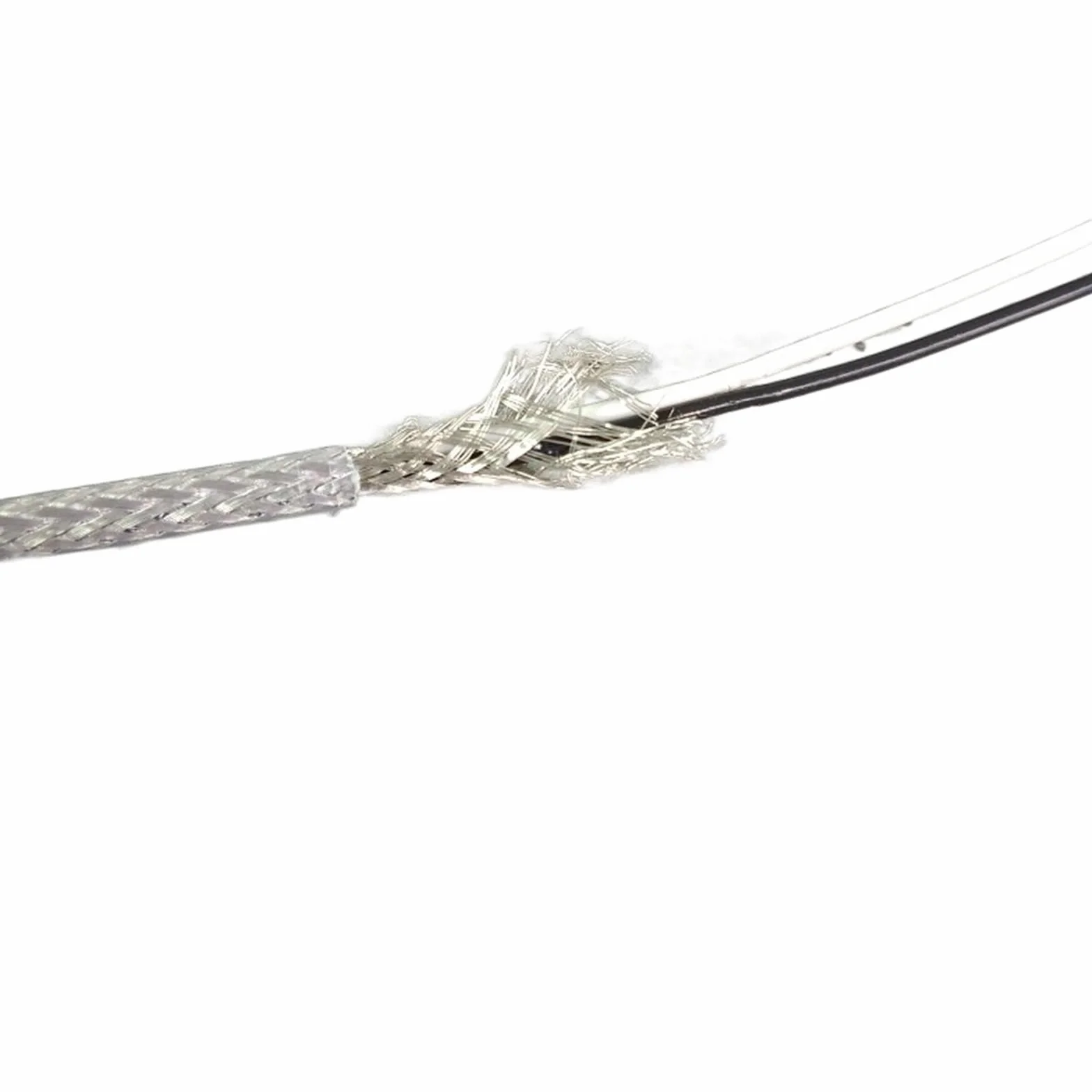 Elastyczny kabel ekranowany 26AWG * 2C, izolacja + przezroczysty PVC, akcesoria oświetleniowe, kabel zasilający LED, złącze przedłużające przewód elektryczny lampy wiszącej rozmiar: 4 m, kolor: 2