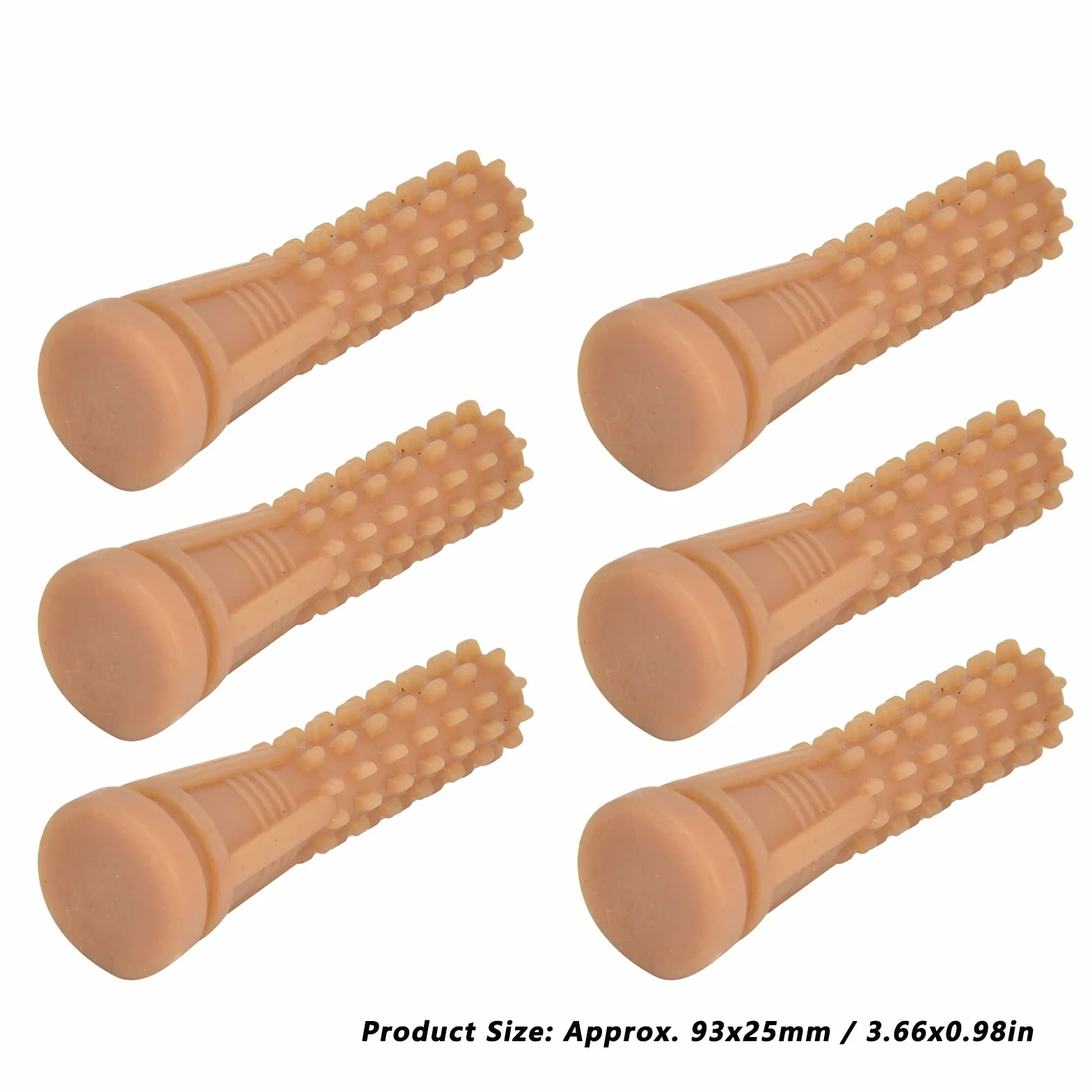 50 sztuk pióro skubanie palce gumowe skubanie kurczaka Picker piłokształtny drób pióro skubanie Picker Stick elastyczne palce wymiana(Yellow)