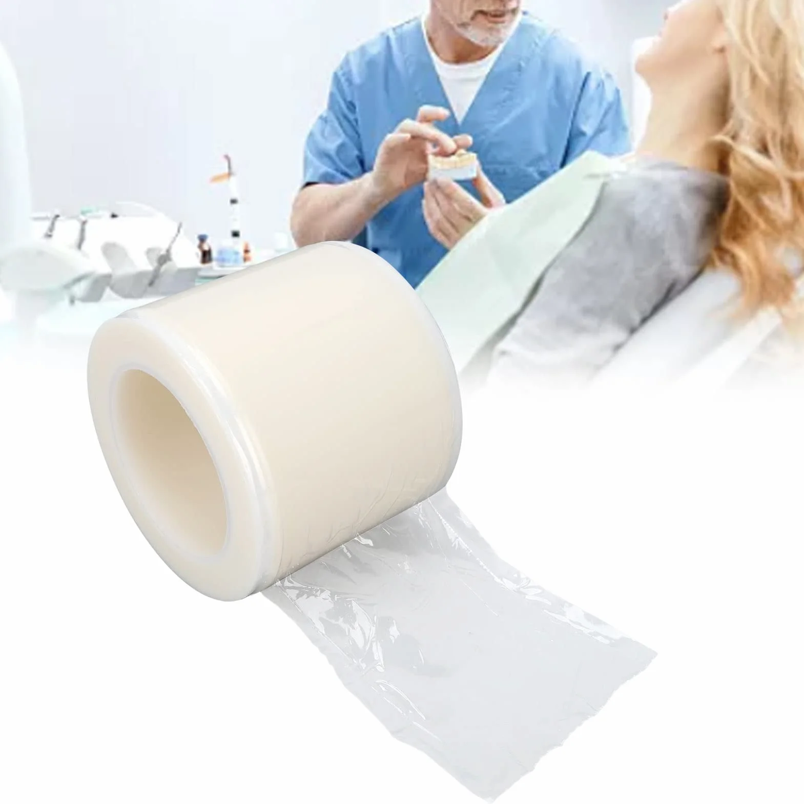 Folia Barierowa Film Barierowy, Wysokiej Jakości Bariera Barierowa 1200 Arkuszy Folia Izolacyjna Rolka Ochronna Wodoodporna Folia Barierowa