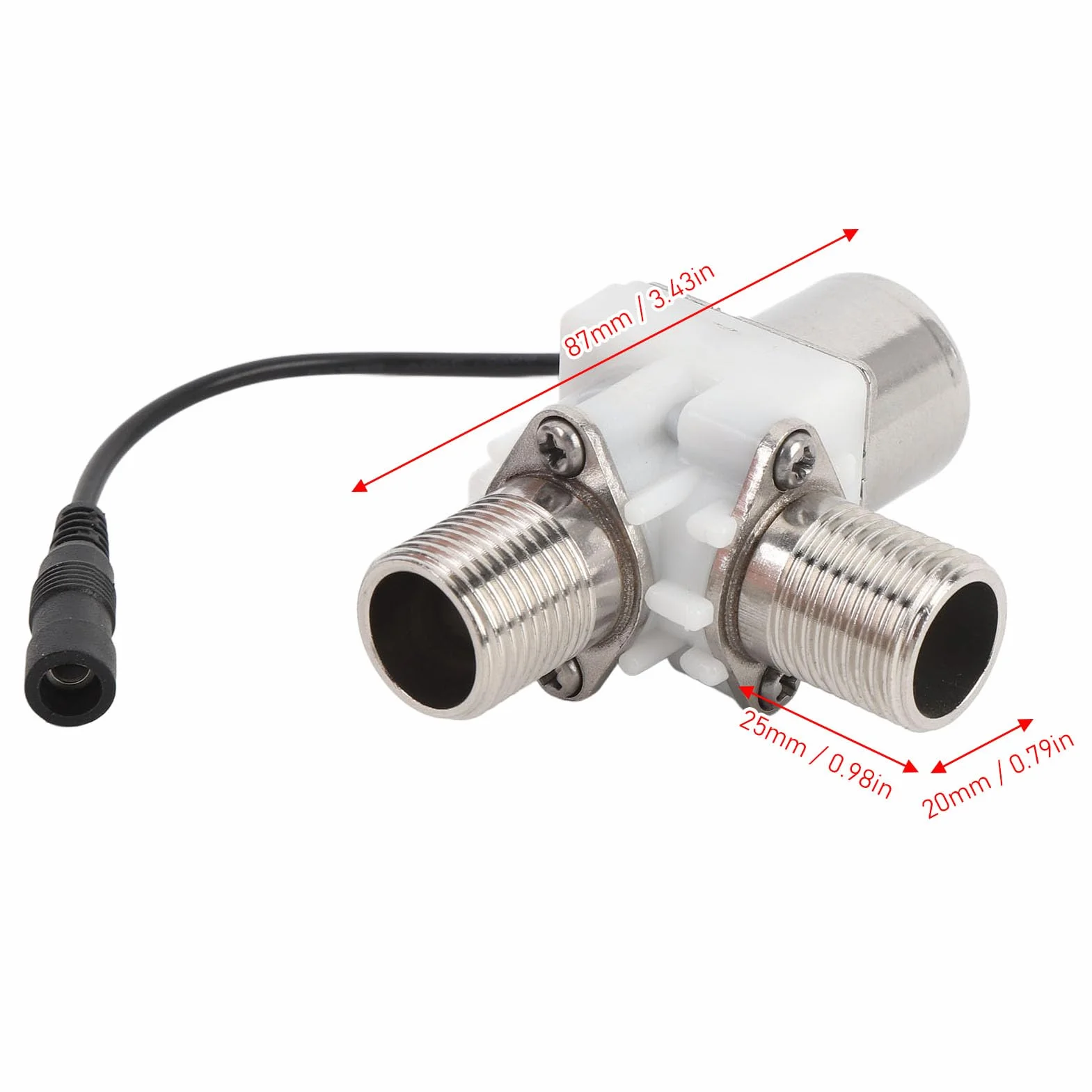 Impulsowy zawór elektromagnetyczny G1/2 DC 6V sterujący wodą