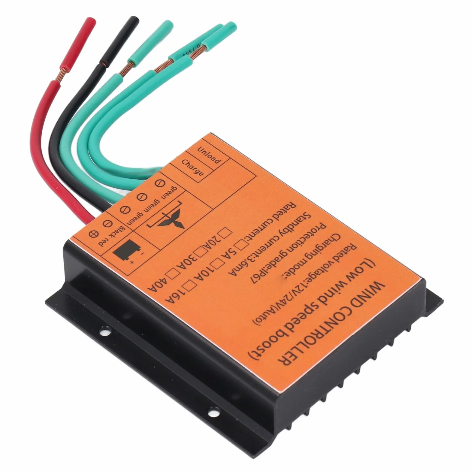 Kontroler ładowania MPPT 12V 24V 40A 300W-1000W Regulator Generatora Wiatrowego