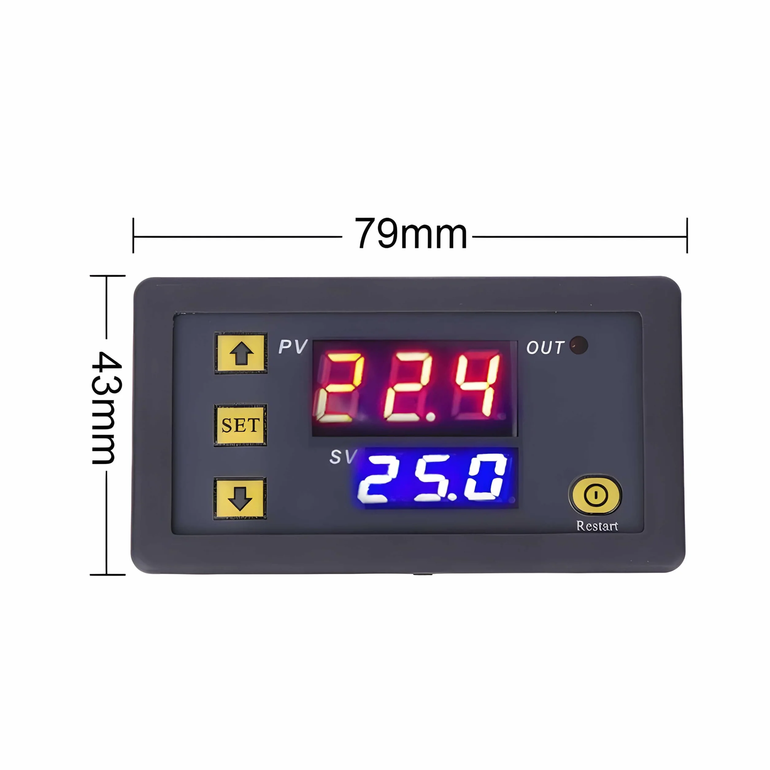 Retoo Cyfrowy termostat regulator temperatury z sondą - 110-50-110°C AC 110V-220V - E572