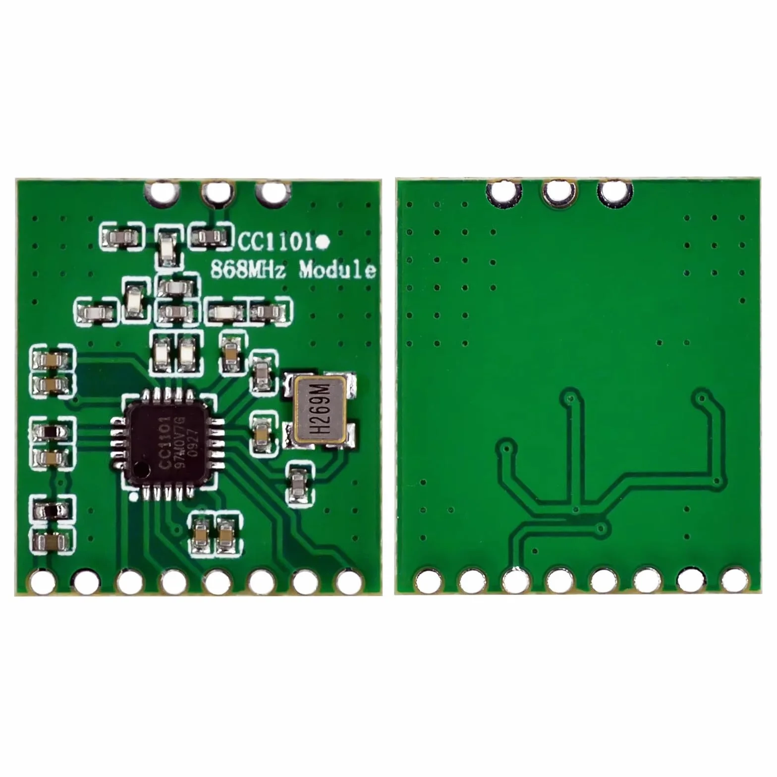GERUI 5 szt. CC1101 868MHz moduł bezprzewodowy, zdalna transmisja z anteną