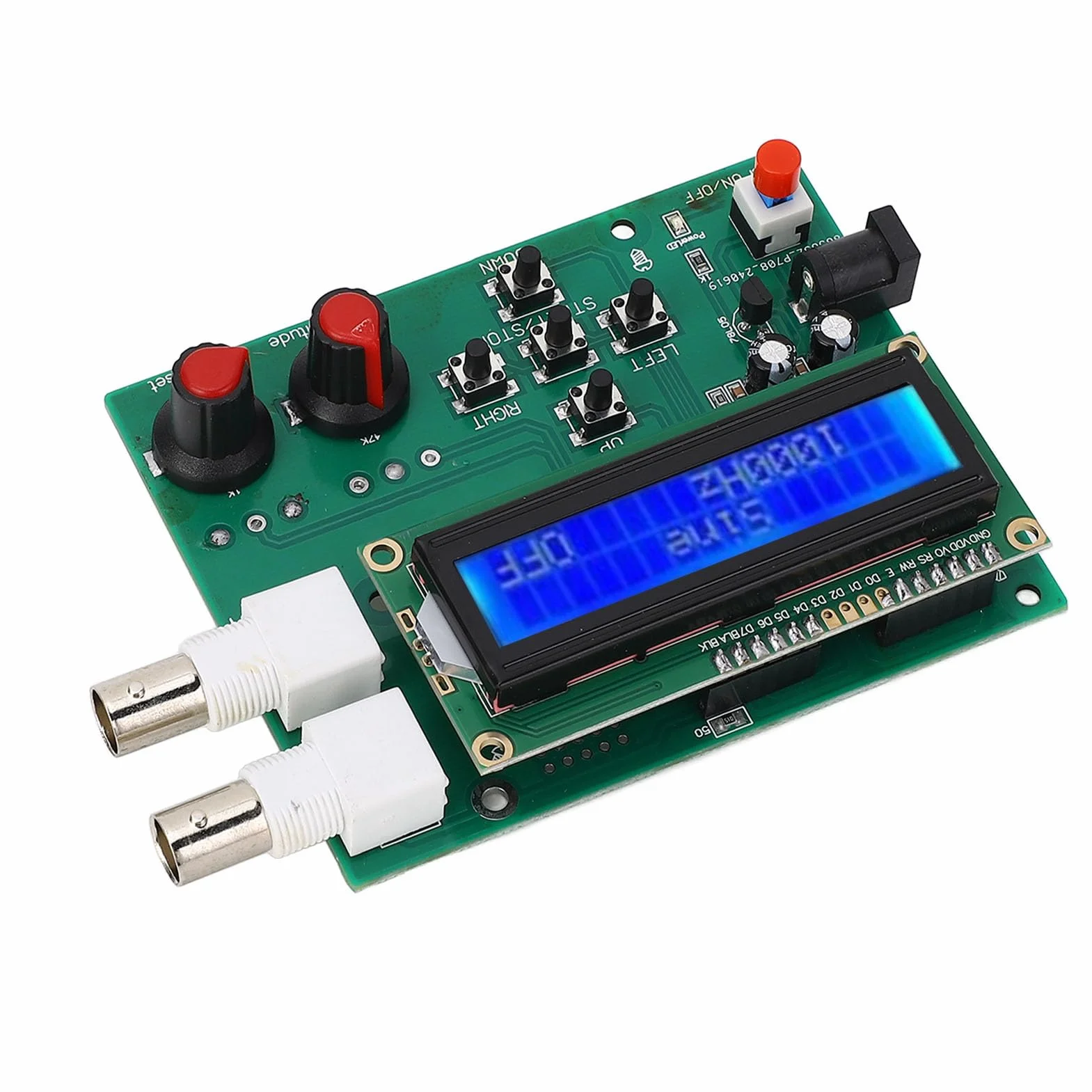 Moduł Generatora Sygnału DDS Przenośny, łatwy w Użyciu moduł Generatora Częstotliwości dla Entuzjastów elektroniki. Materiał PCB