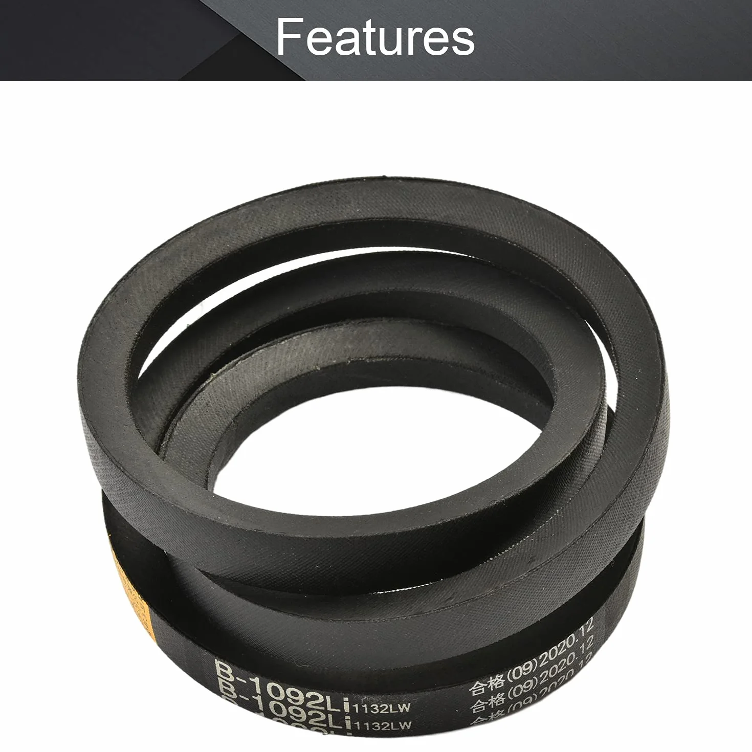 Othmro B-1092/B43 Drive V-Belt wewnętrzny obwód 103 cm przemysłowy gumowy pasek przekładni
