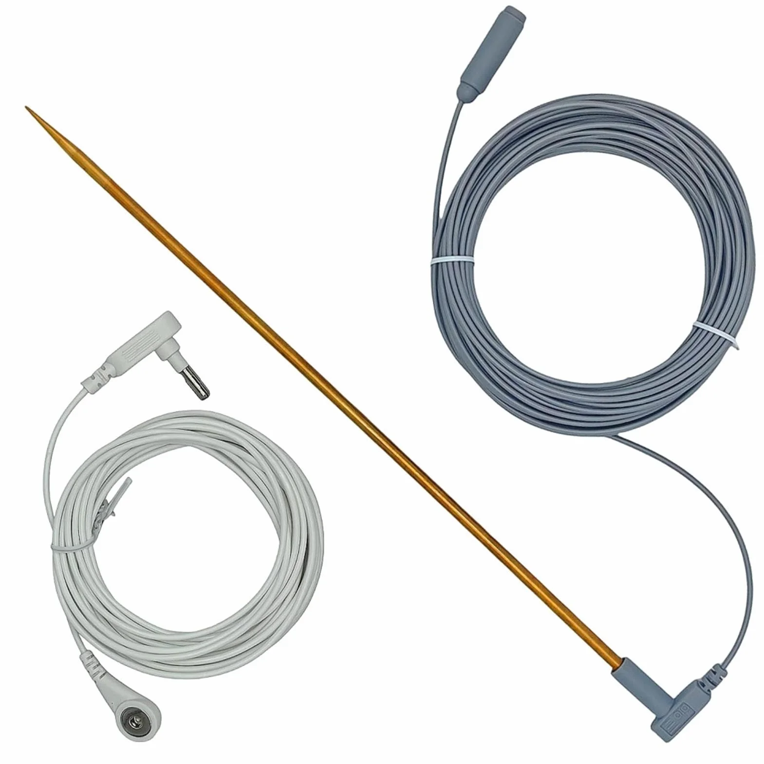 Grounding Rod 12 Inch 40ft Wire Complete Grounding Solution