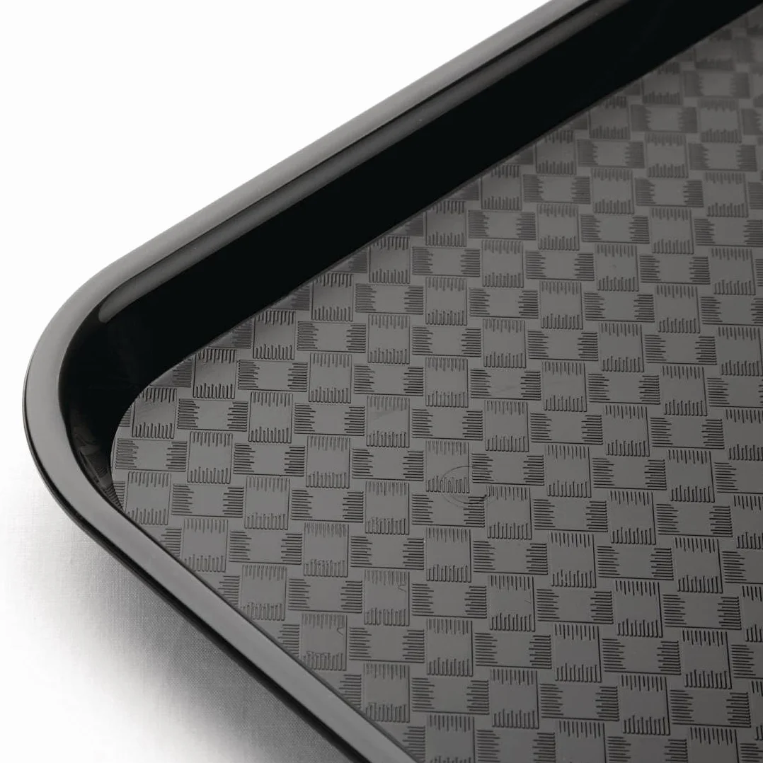 Kristallon Foodservice Tray Black – 305 x 415 mm