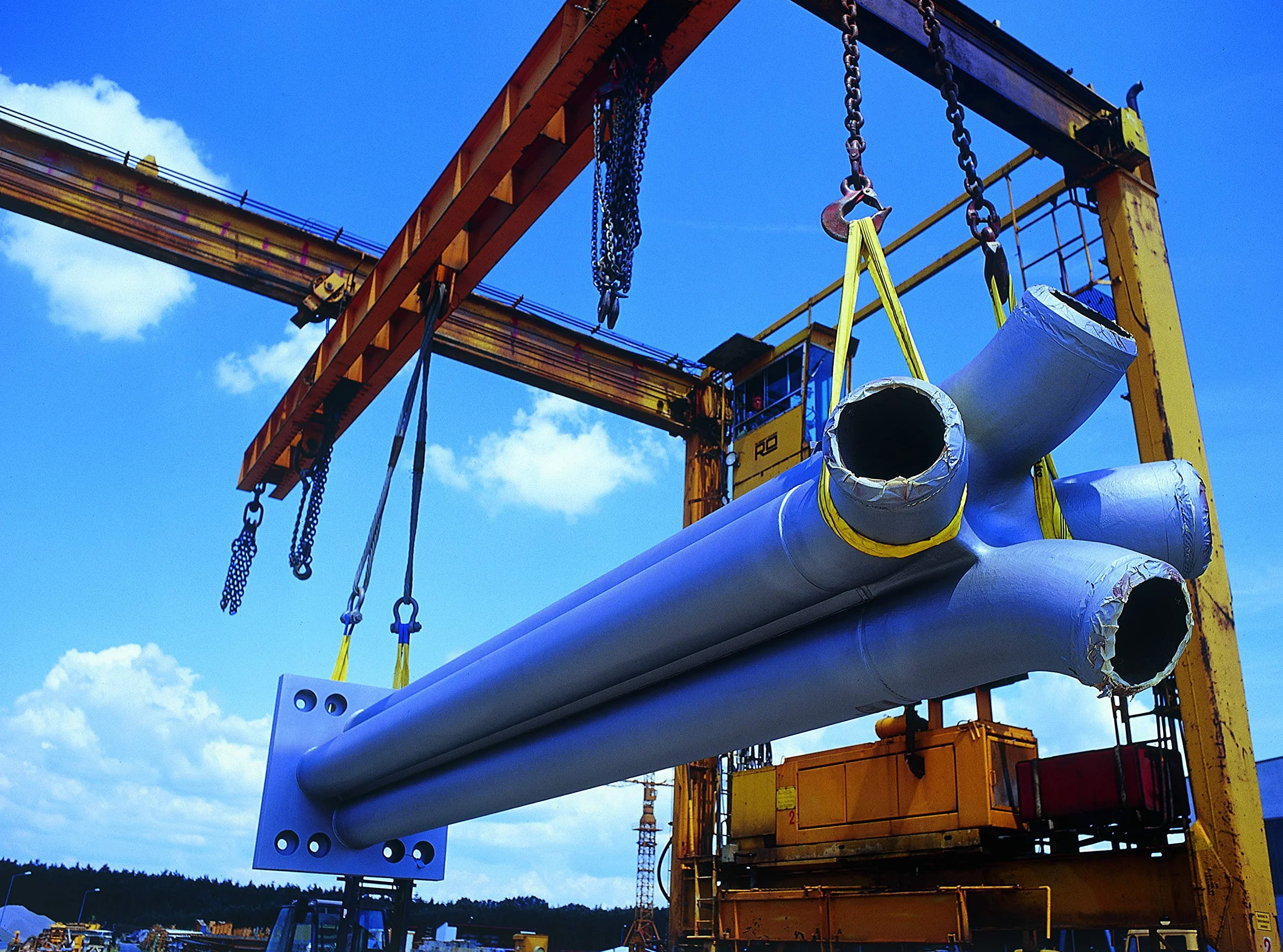 Braun pętla okrągła 3000 kg obwód 2 m rdzeń poliestrowy żółta