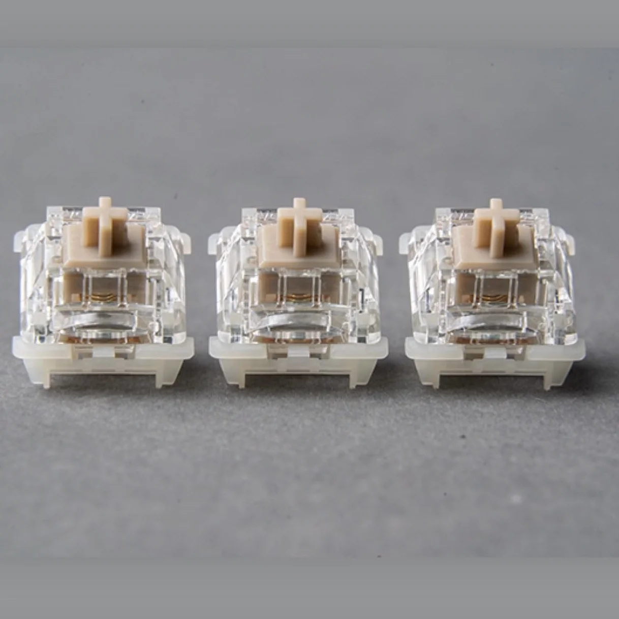 GUYEKS Gateron Baby Racoon 2.0 Przełączniki klawiaturowe, fabrycznie przesmarowane 5-pinowe liniowe 55gf, odpowiednie do mechanicznych klawiatur MX (10 szt.)