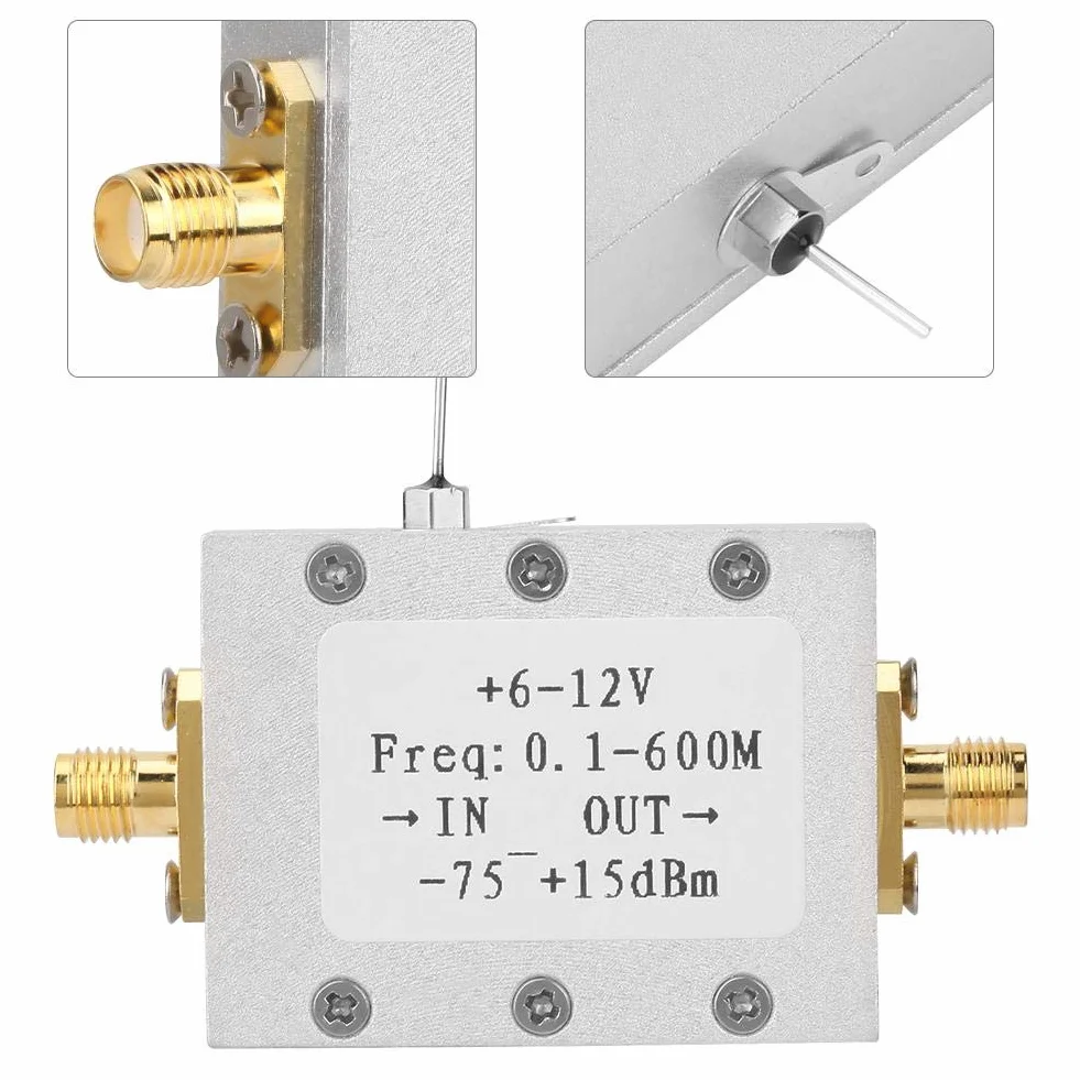 Keenso AD8307 detektor logarytmiczny RF z modułowym regulatorem mocy HF VHF - kompatybilny z zestaw modułowy SCM i DIY