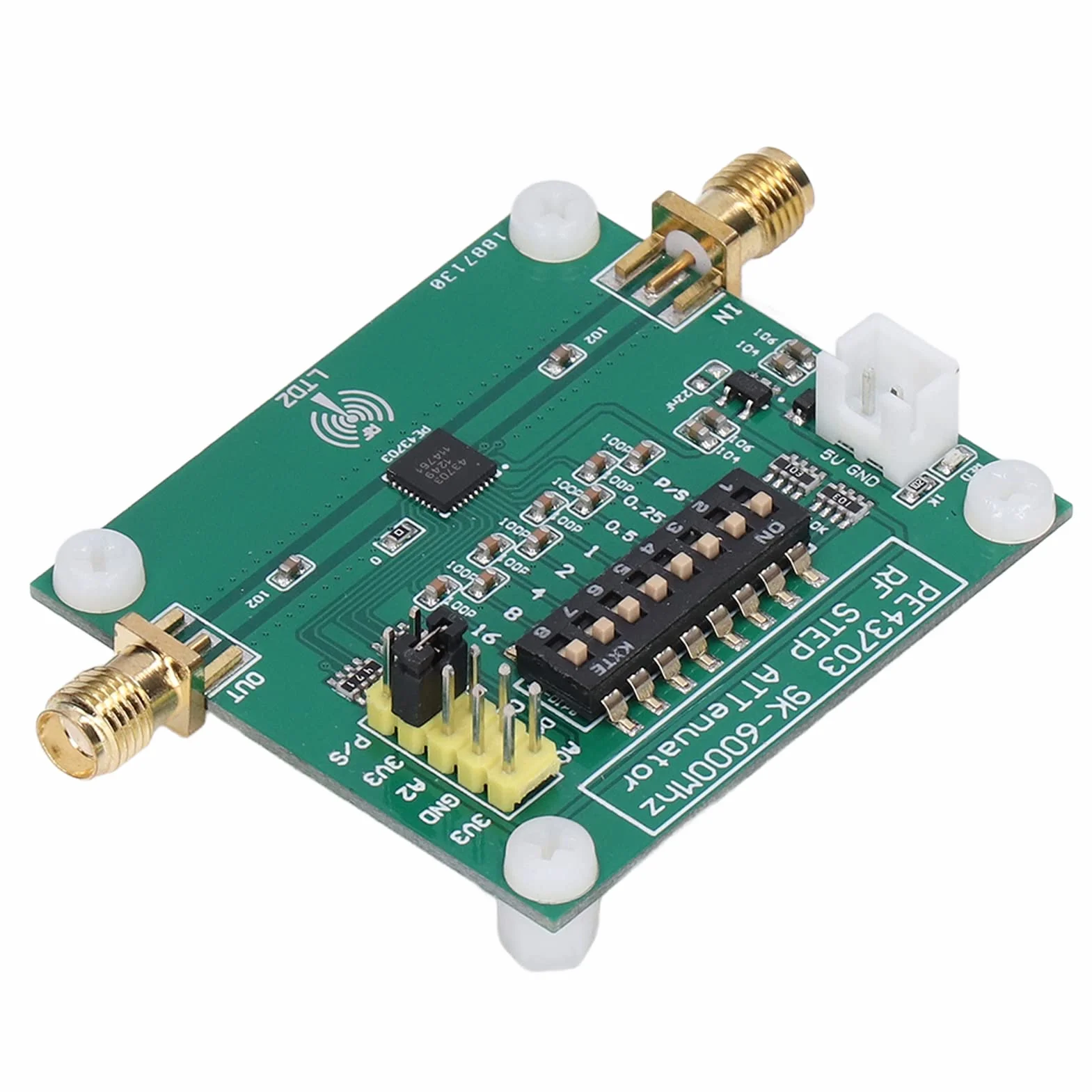 Cyfrowy moduł tłumika RF PE43703 0,25-31,75 DB