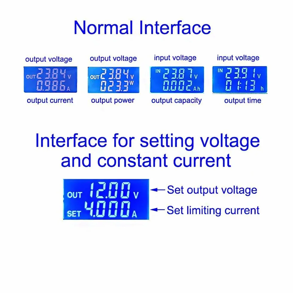 DollaTek ZK-4KX CNC DC Buck Boost Converter CC CV 0,5-30 V 4 A moduł zasilania regulowany