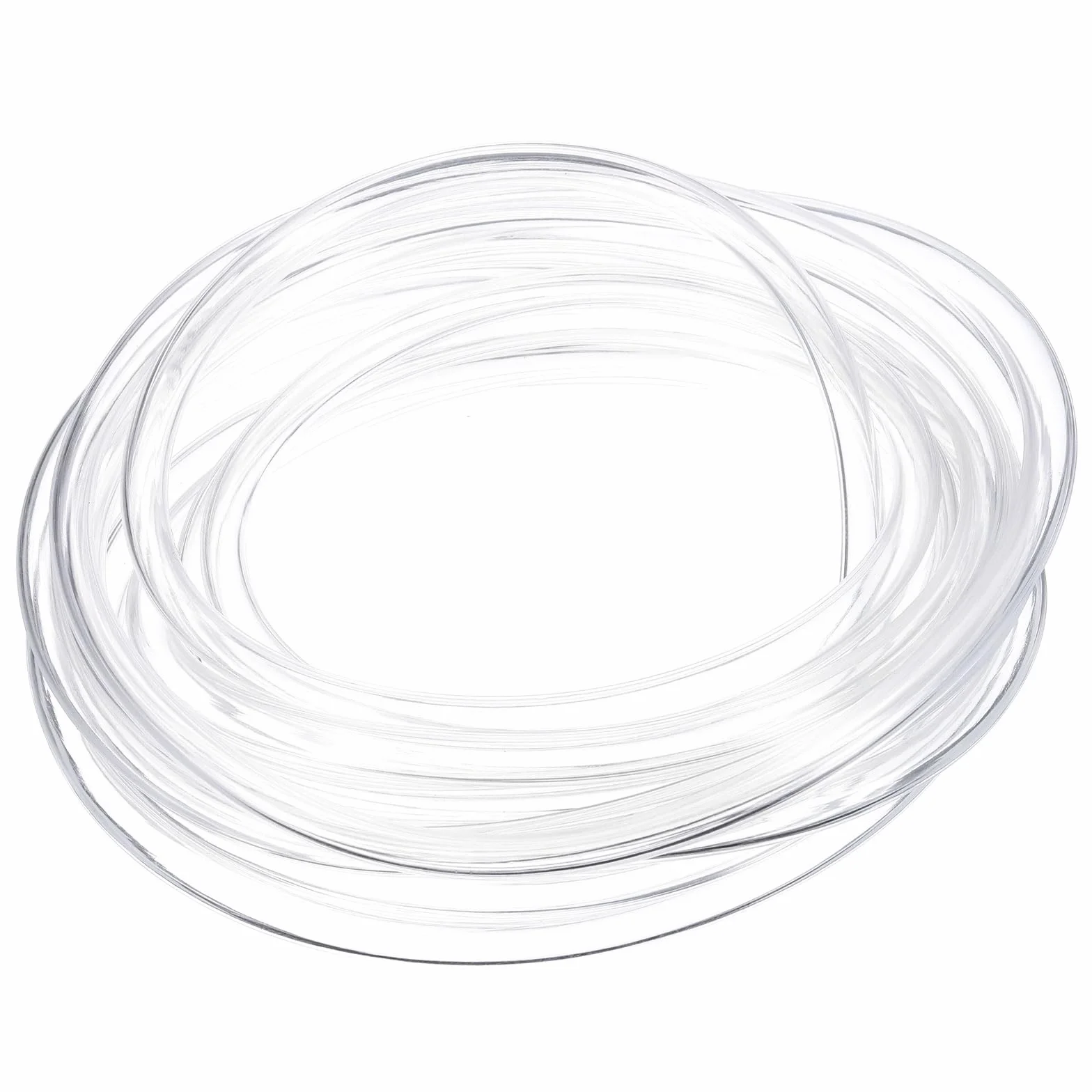 QUARKZMAN Wąż PCW 5 mm ID x 6 mm OD (4 metry) – węże do akwarium – wąż gumowy, wąż do piwa, elastyczny, nadaje się do kontaktu z żywnością i przezroczysty, do wody pitnej, gospodarstwa domowego i