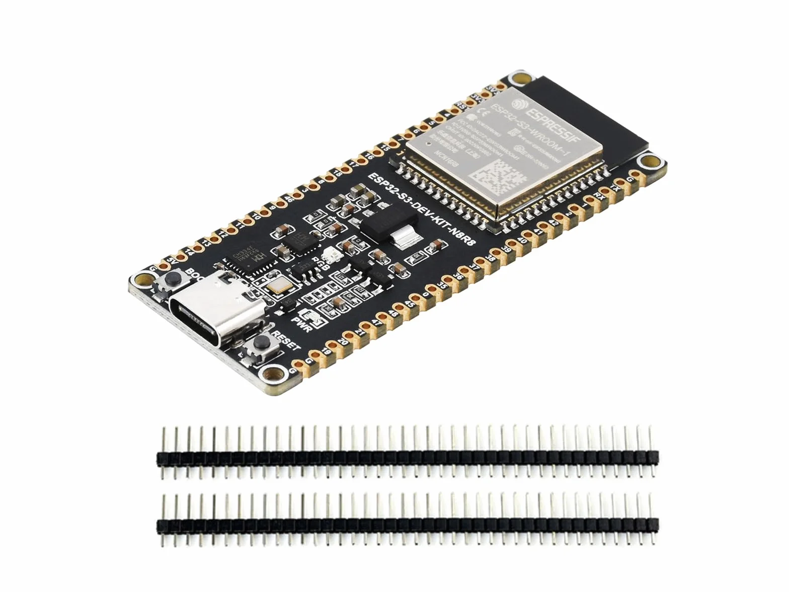 Waveshare ESP32-S3 płyta rozwojowa Wi-Fi ESP32-S3-WROOM-1 240 MHz 512 KB SRAM 8 MB PSRAM 16 MB Flash USB-C