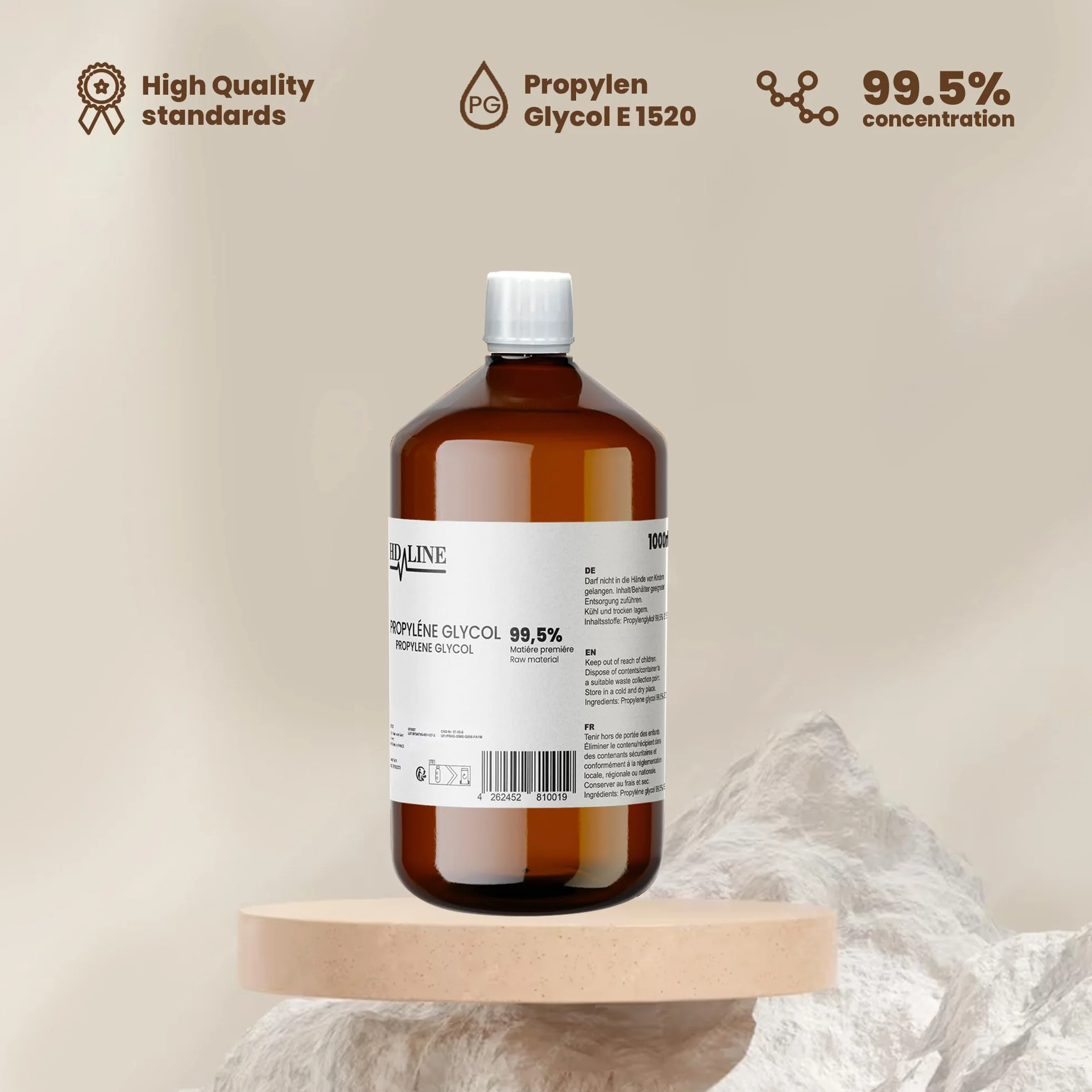 Hd-Line E1520 Glikol Propylenowy, Przezroczysty, 1000 ml