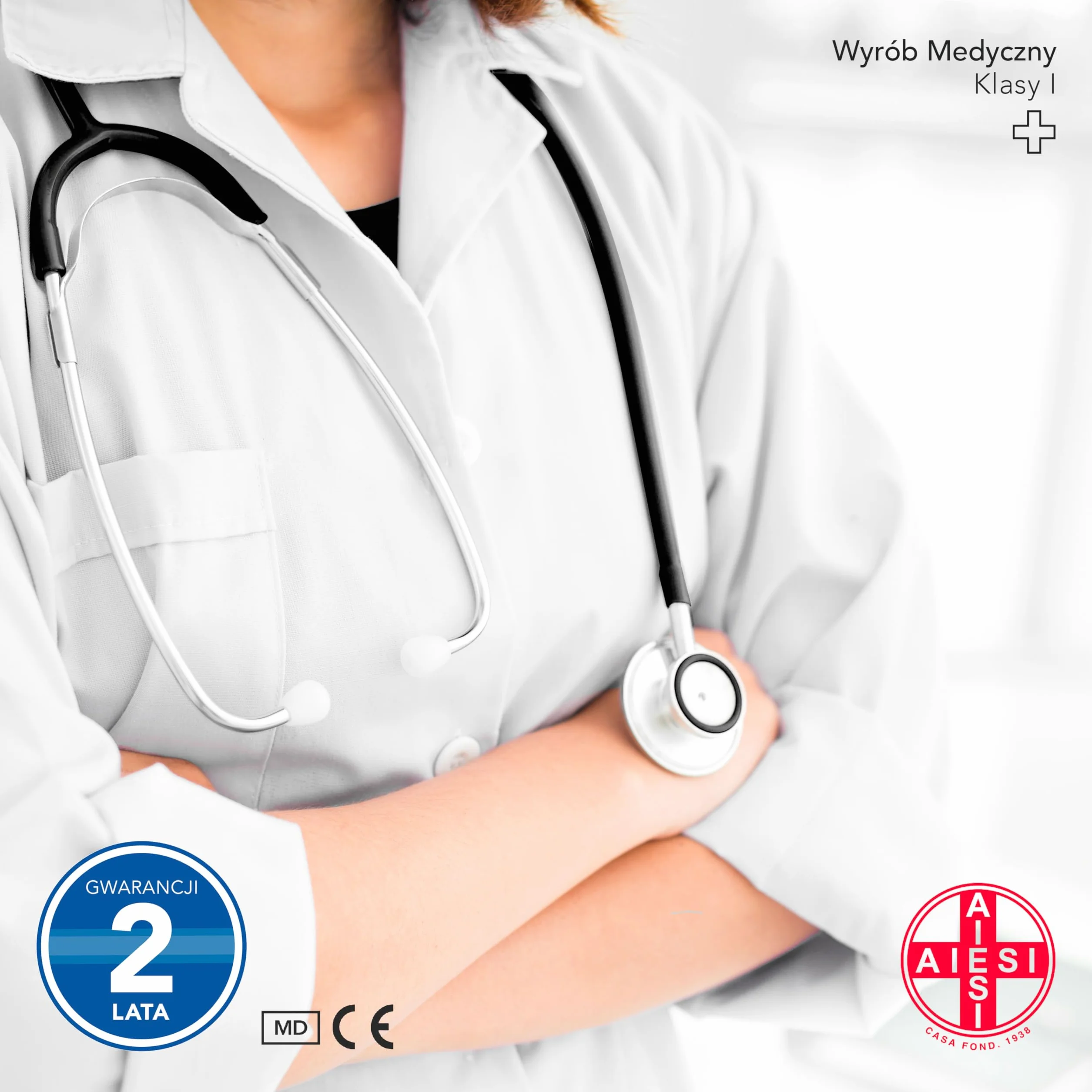 Stetoskop z Podwójną Głowicą dla Dorosłych Doctor B-Scope Czarny