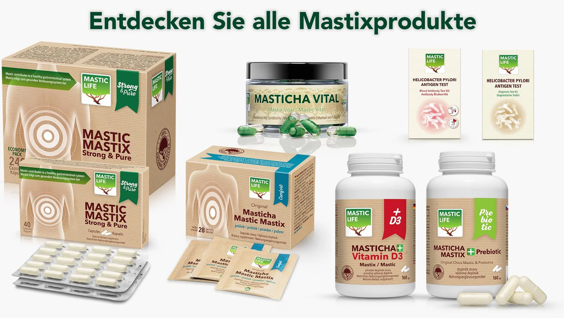 Helicobacter Pylori Test Masticlife (test krzesła w domu)