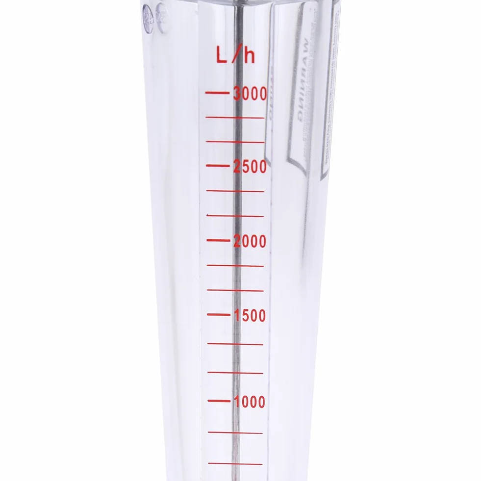 Jectse LZS-25 Rotametr 300-3000L/H przepływomierz cieczy z tworzywa sztucznego