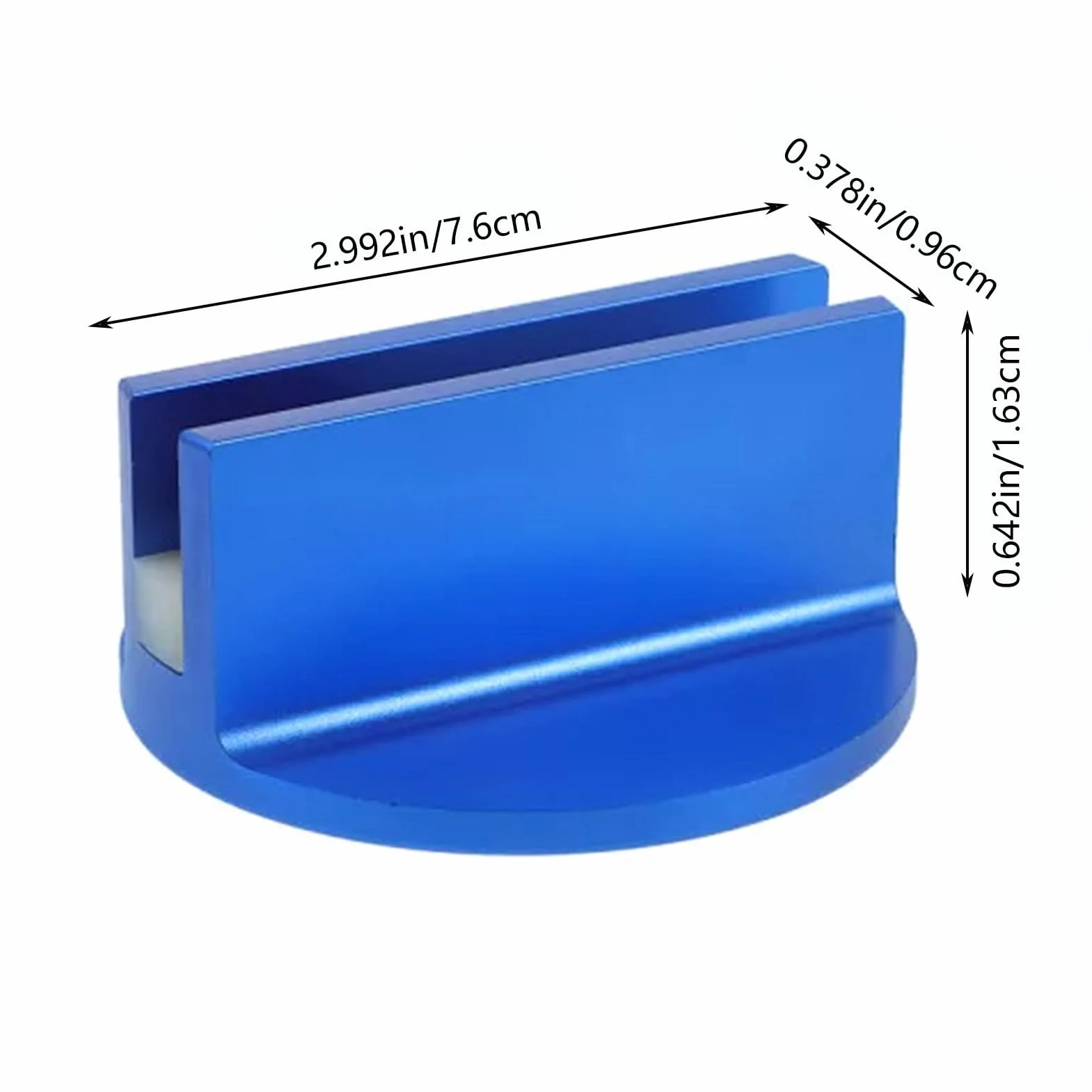 Pinch Weld Jack Pad, Pinch Weld Jack Adapter | Adapter prowadnicy ramy | Jack Pad Pinch Weld Frame Rail Adapter Magnetic Grooved for Sub-Frame Vehicle Floor Jack