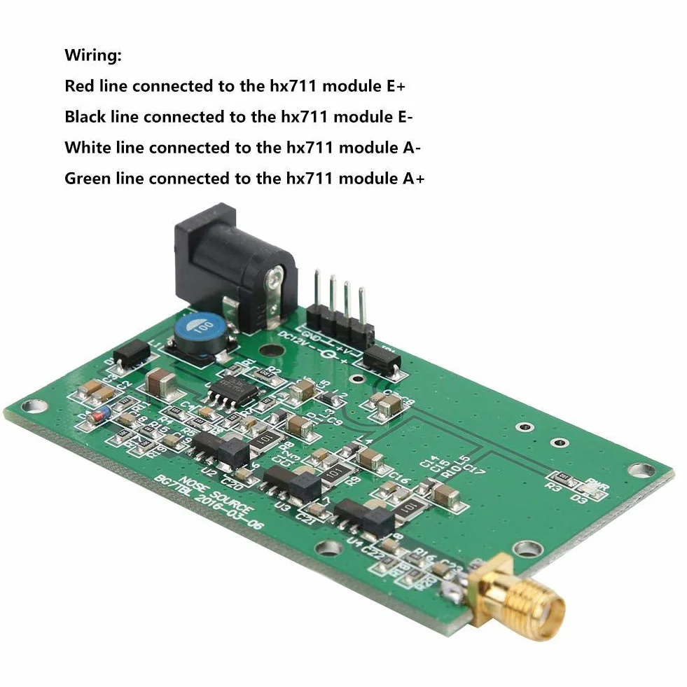 Moduł generatora sygnału szumu Noise Source Board DC12V 0,3~1A