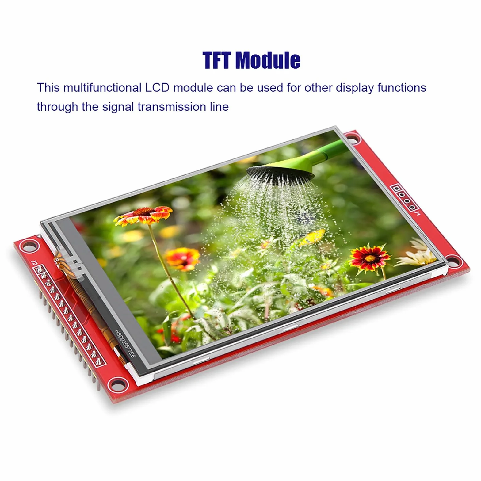 Moduł LCD TFT ekran dotykowy, 4-przewodowy szeregowy interfejs peryferyjny ILI9488 HD