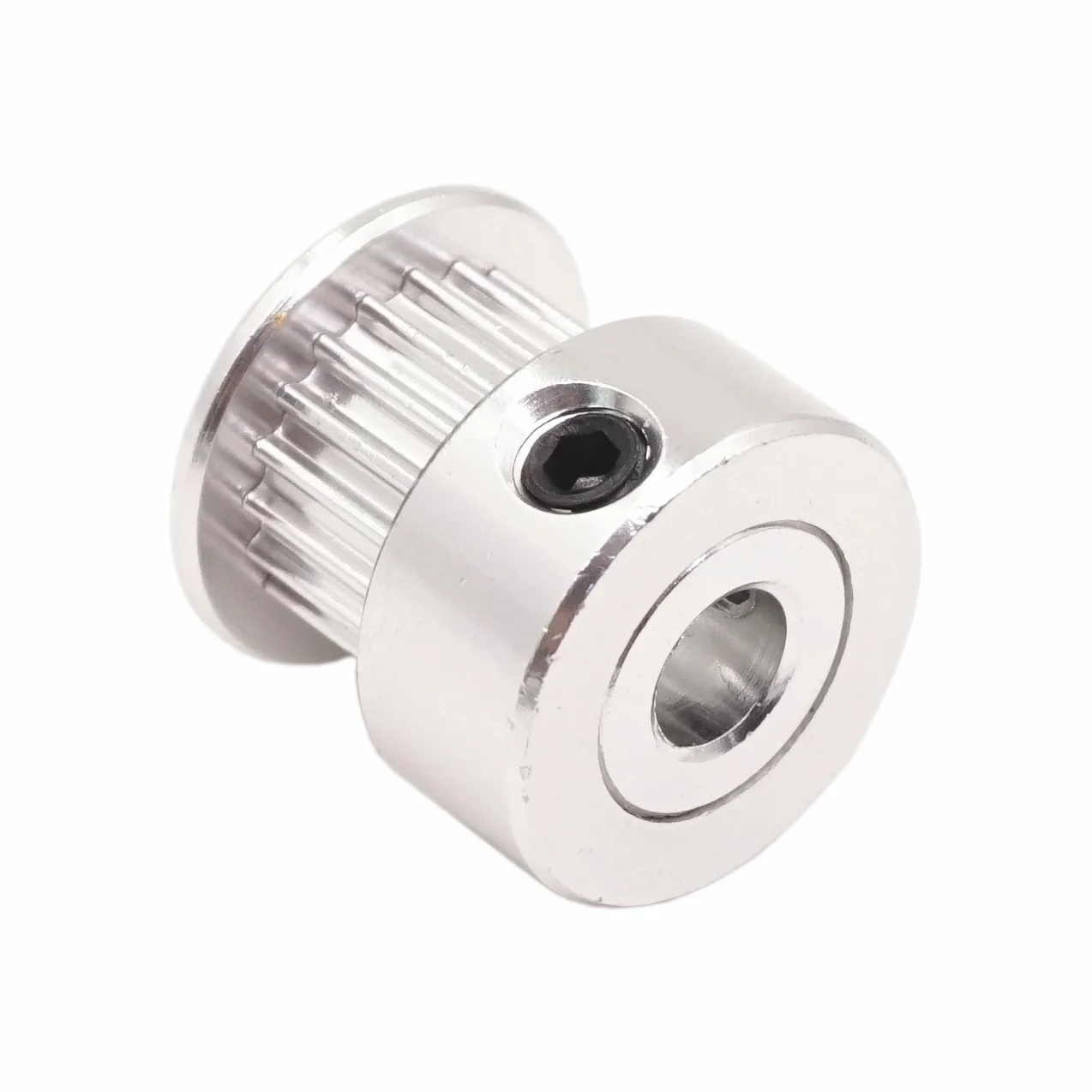 Winsinn GT2 Riemenscheibe, 20 Zähne, 5 mm Bohrung, 6 mm Breite, 20 Zähne, Zahnriemenscheibe aus Aluminium für 3D-Drucker (5 Stück)