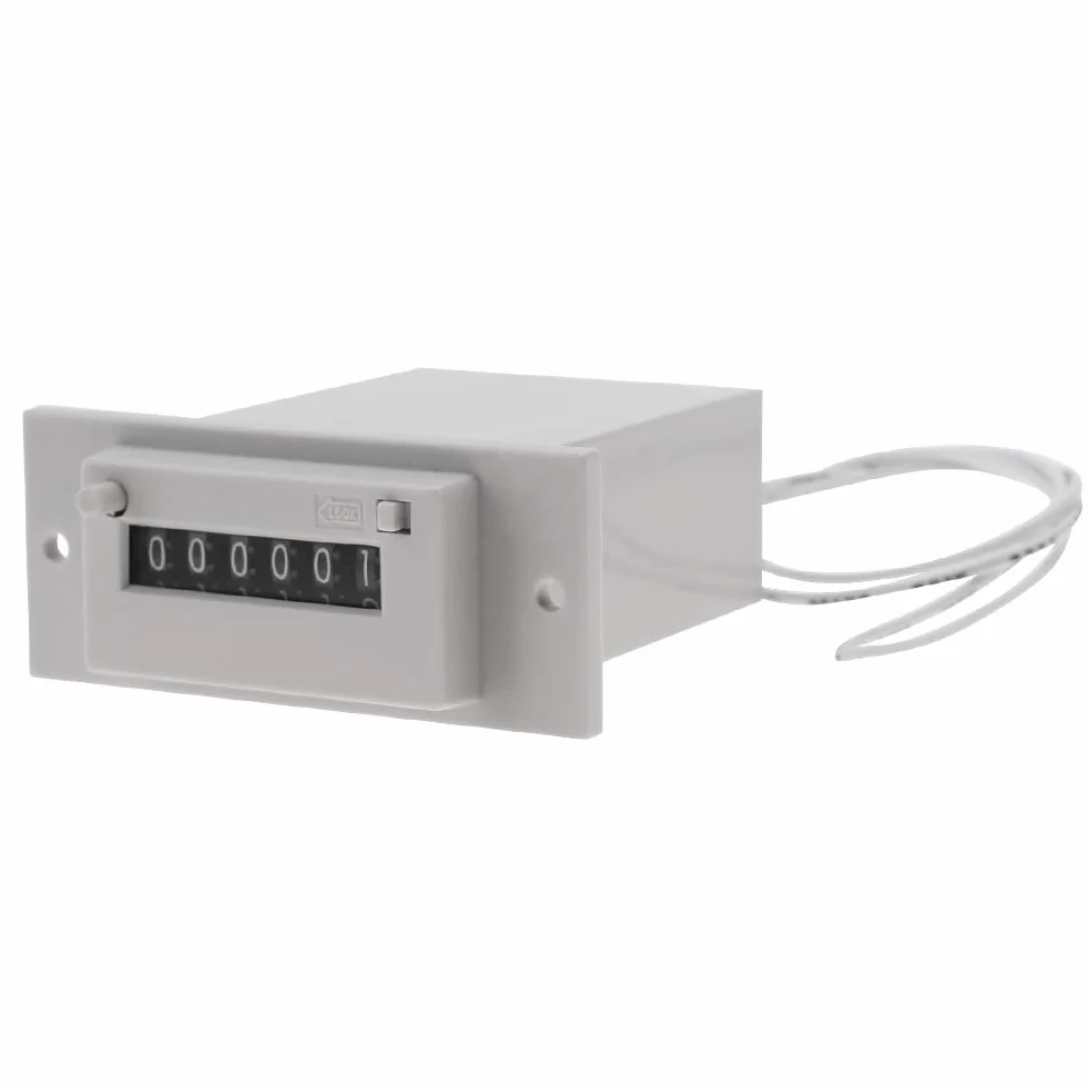 Zaawansowany Elektromagnetyczny Licznik CSK6-YKW Pulse To Urządzenie dla Dużych i Dokładnych 6-cyfrowych Liczenia-AC110V/AC220V/DC24V dla zastosowań Przemysłowych (AC220V)