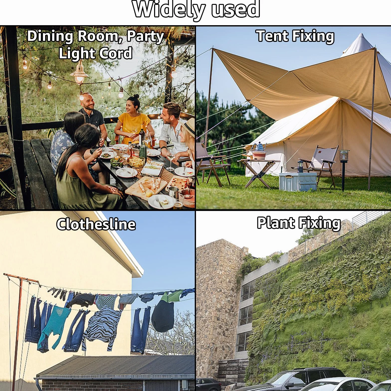 Linka stalowa 50 m 2 mm nierdzewna 304 z oczkami drut napinający PCW