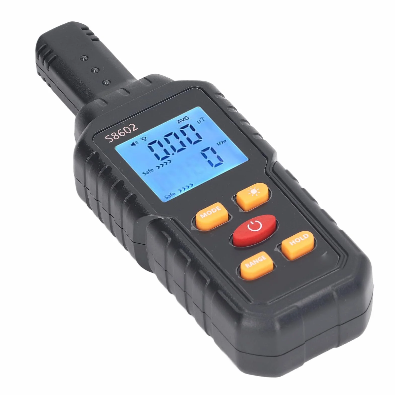 Zama Miernik EMF 3w1, Tester Promieniowania Elektromagnetycznego, Detektor Pola Elektrycznego i Magnetycznego z Pomiarem Temperatury, 5Hz-3500Hz