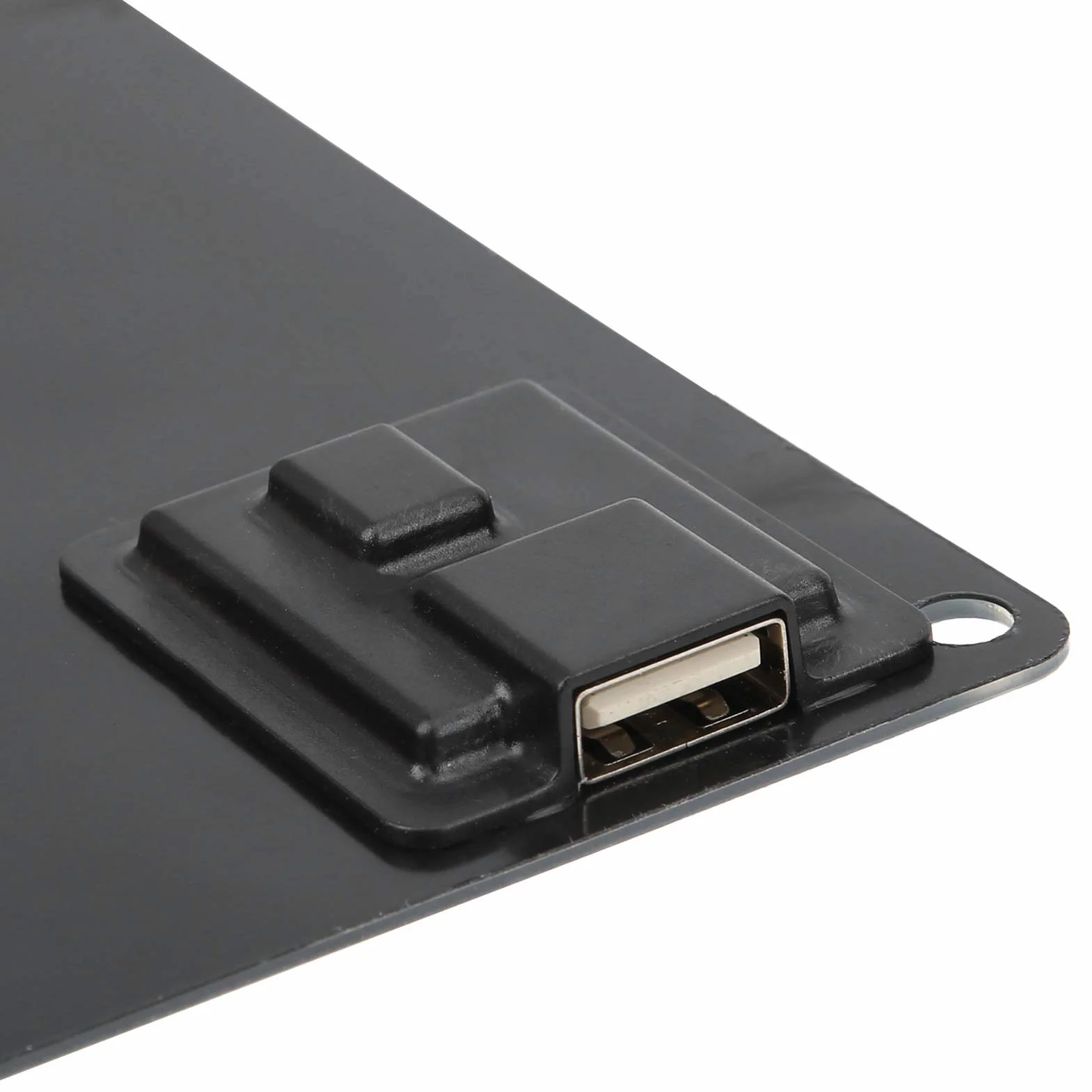 6V 10W Monokrystaliczny panel słoneczny Przenośny panel słoneczny ze standardowym regulatorem napięcia USB/1700mAh Wydajność do 24%