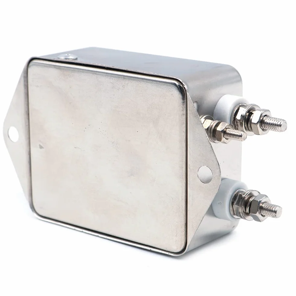 Jednofazowy filtr liniowy EMI HA35M-20A, 220V, 20A