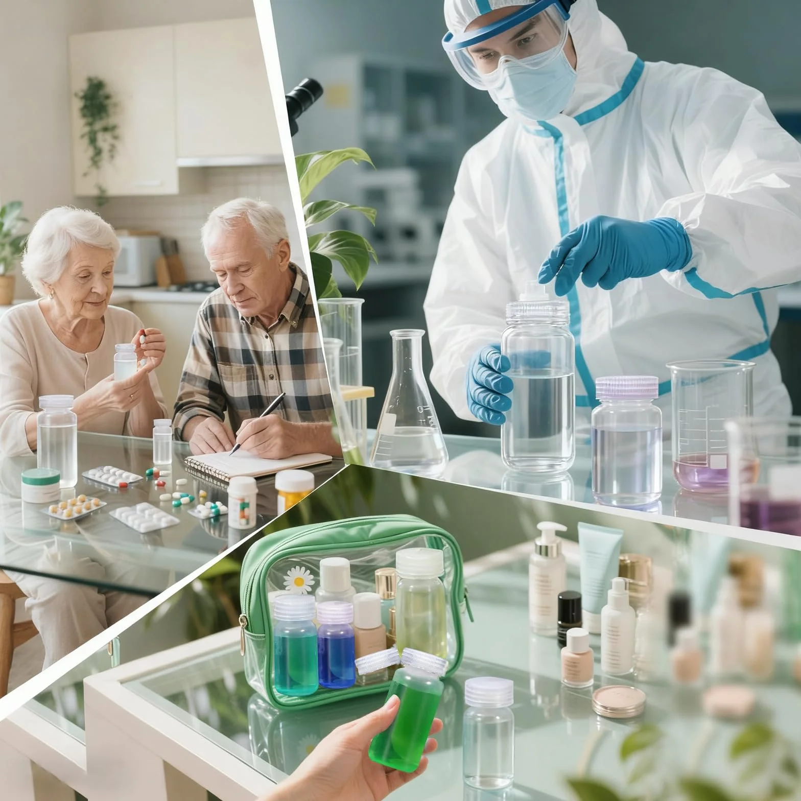 12 sztuk 30 ml butelka z odczynnikiem laboratoryjnym o dużej pojemności, pojemnik chemiczny, jakość laboratoryjna, szczelna, przezroczysta, butelka na tabletki na próbki wody