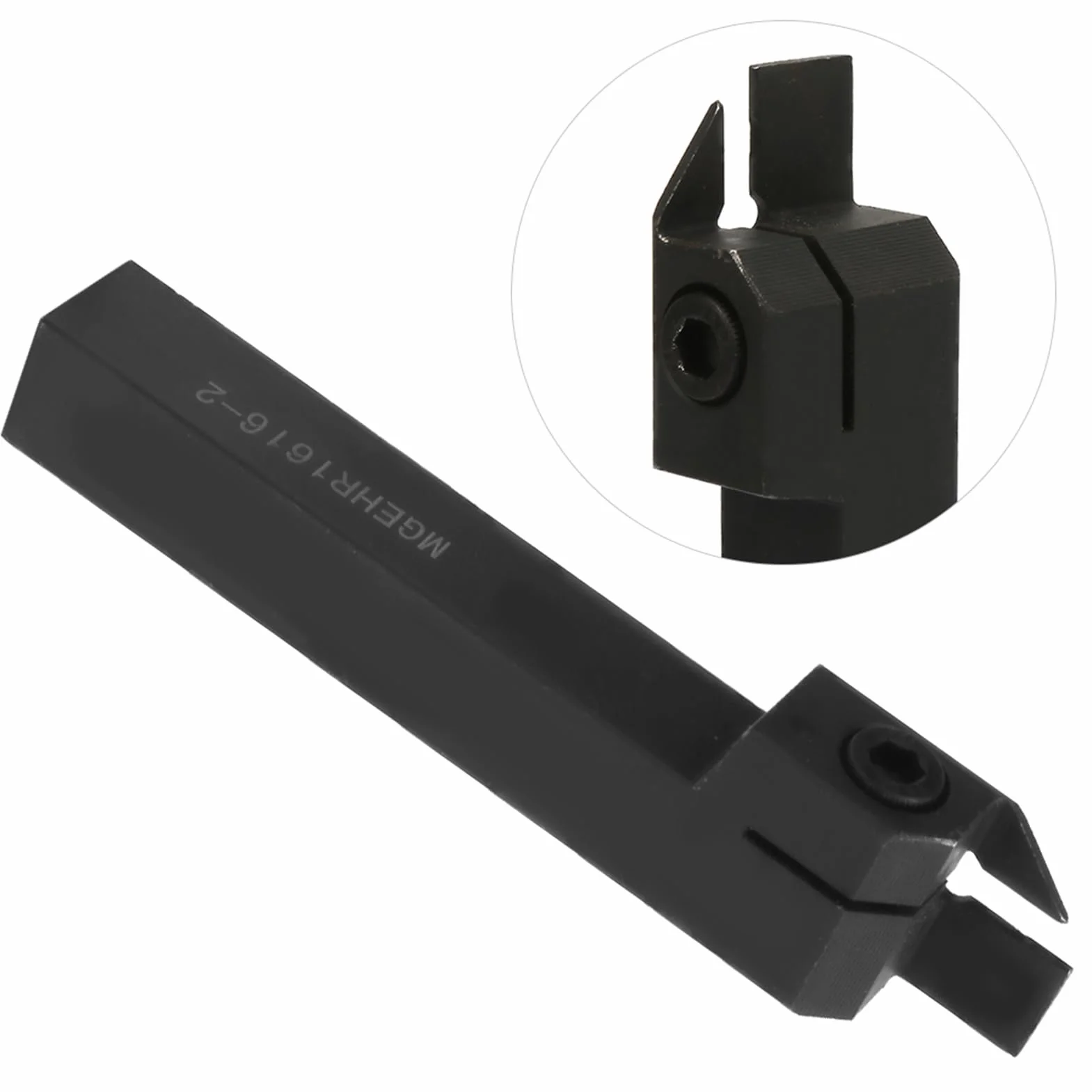 Wocume MGEHR1616-2 100 mm CNC tokarka uchwyt na narzędzia tokarskie z wkładkami MGMN200-G i kluczem płaskim
