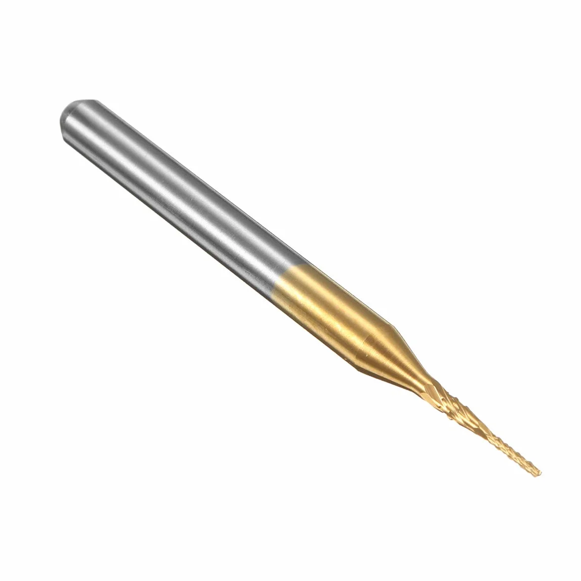 10 szt. 0,8 mm powlekany tytanem frez frez do frezowania z węglikami frez obrotowy zadziorów