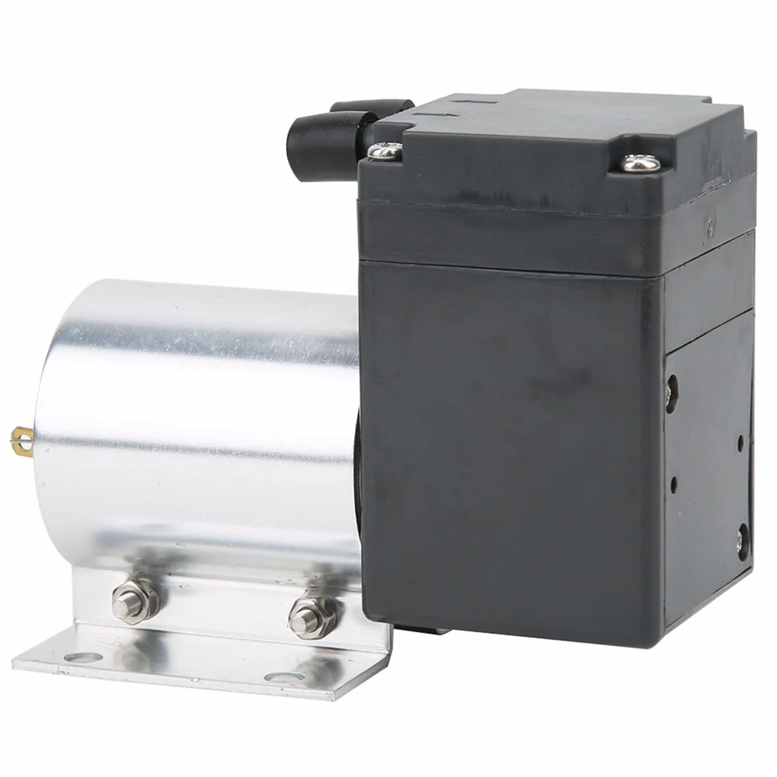 Mini pompa próżniowa DC 12V/24V 200kpa 10W 15L/min Elektryczna przenośna pompa powietrza z uchwytem