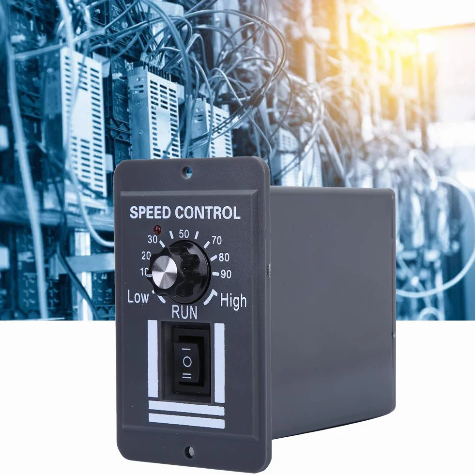 Regulator Prędkości Silnika DC 12-60V 40A PWM, Sterownik Prądu Stałego z Przełącznikiem Cofania
