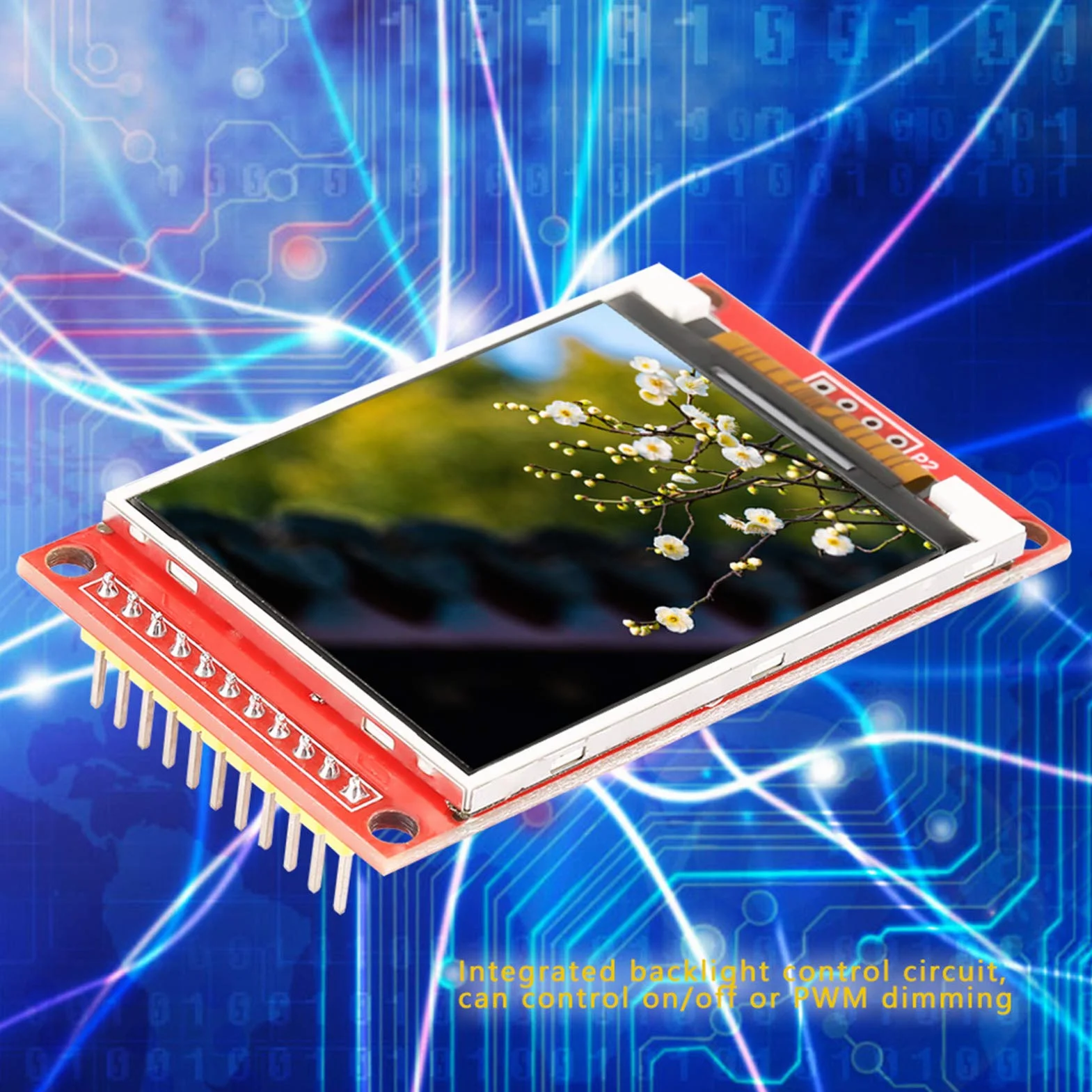 ILI9225 LCD-TFT-Anzeigemodul für serielle Schnittstelle, serielle periphere Schnittstelle 2,0 Zoll 3V / 5,5V 176x220
