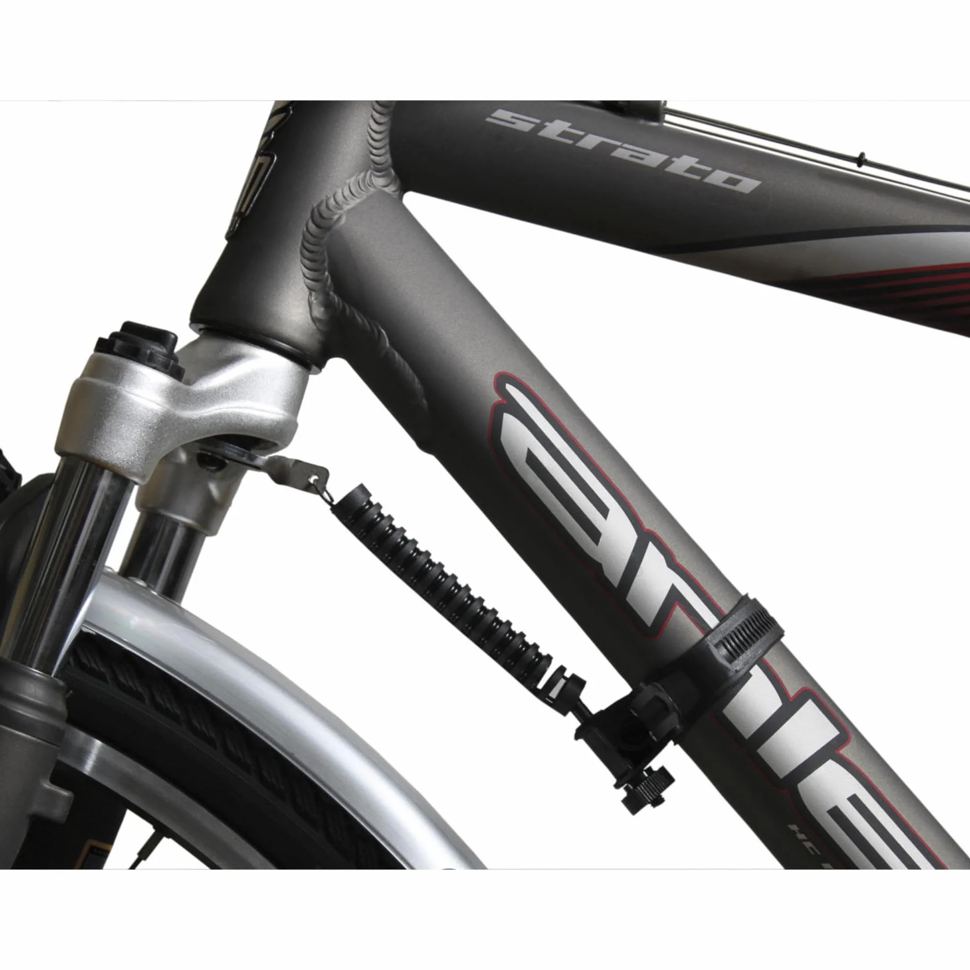 cyclingcolors Amortyzator kierownicy roweru do ramy o średnicy do 63 mm zapobiega niekontrolowanemu przewróceniu się przedniego koła, do zakładania