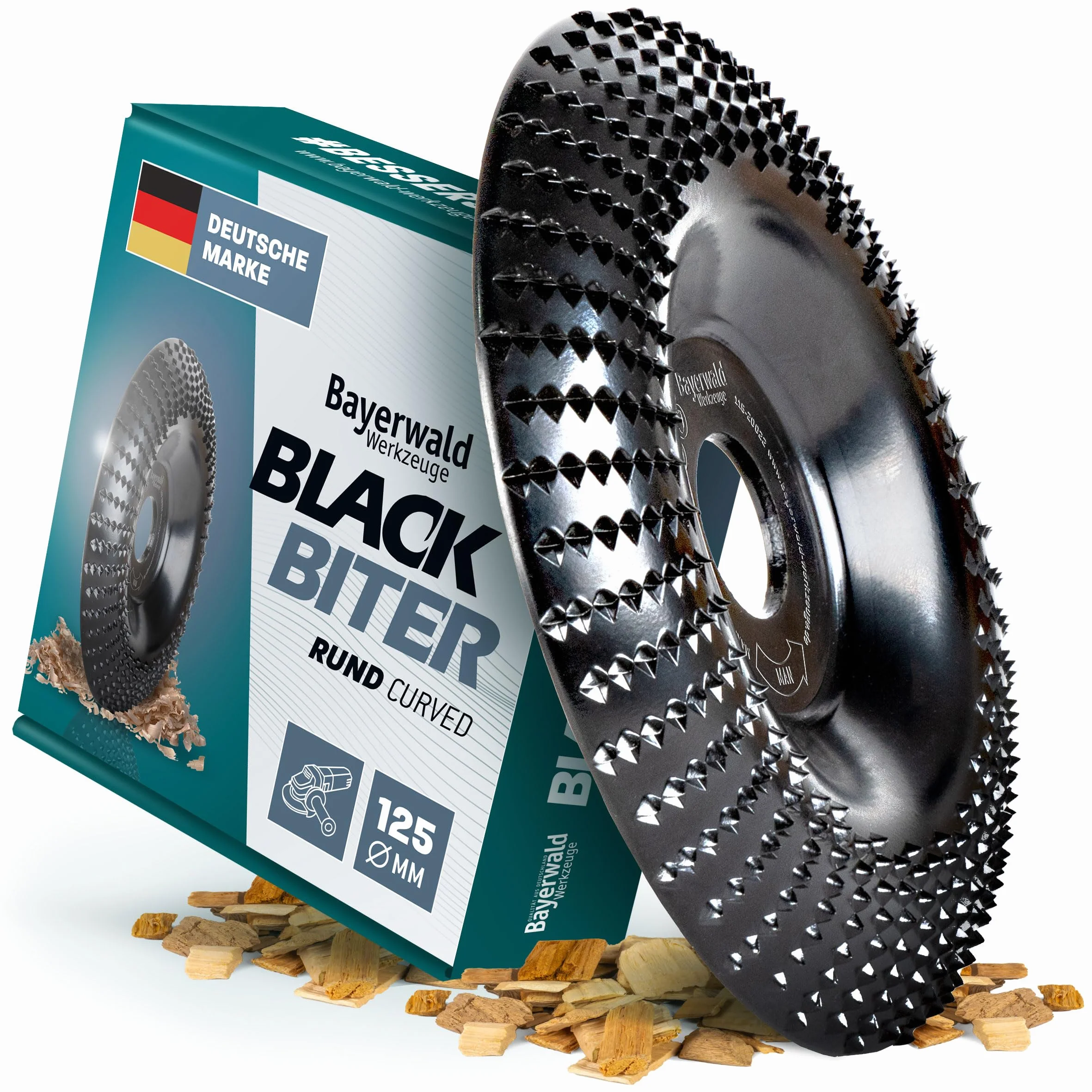Bayerwald Black Biter tarcza ścierna Ø 125 mm x 22,2 mm do szlifierek kątowych
