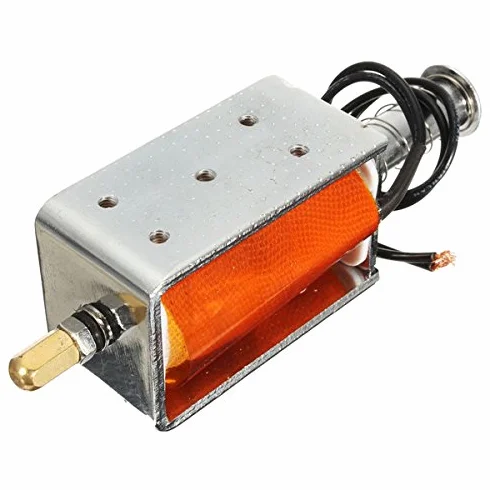 DC 12V 35mm długi skok Push Pull Solenoid Elektromagnetyczny