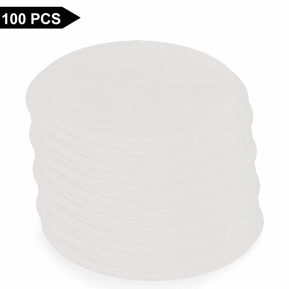 StonyLab ilościowe koła papieru filtrującego, średnica 56 mm papier filtrujący z 20 mikronami zatrzymywania cząstek średniej prędkości filtracji, opakowanie 100