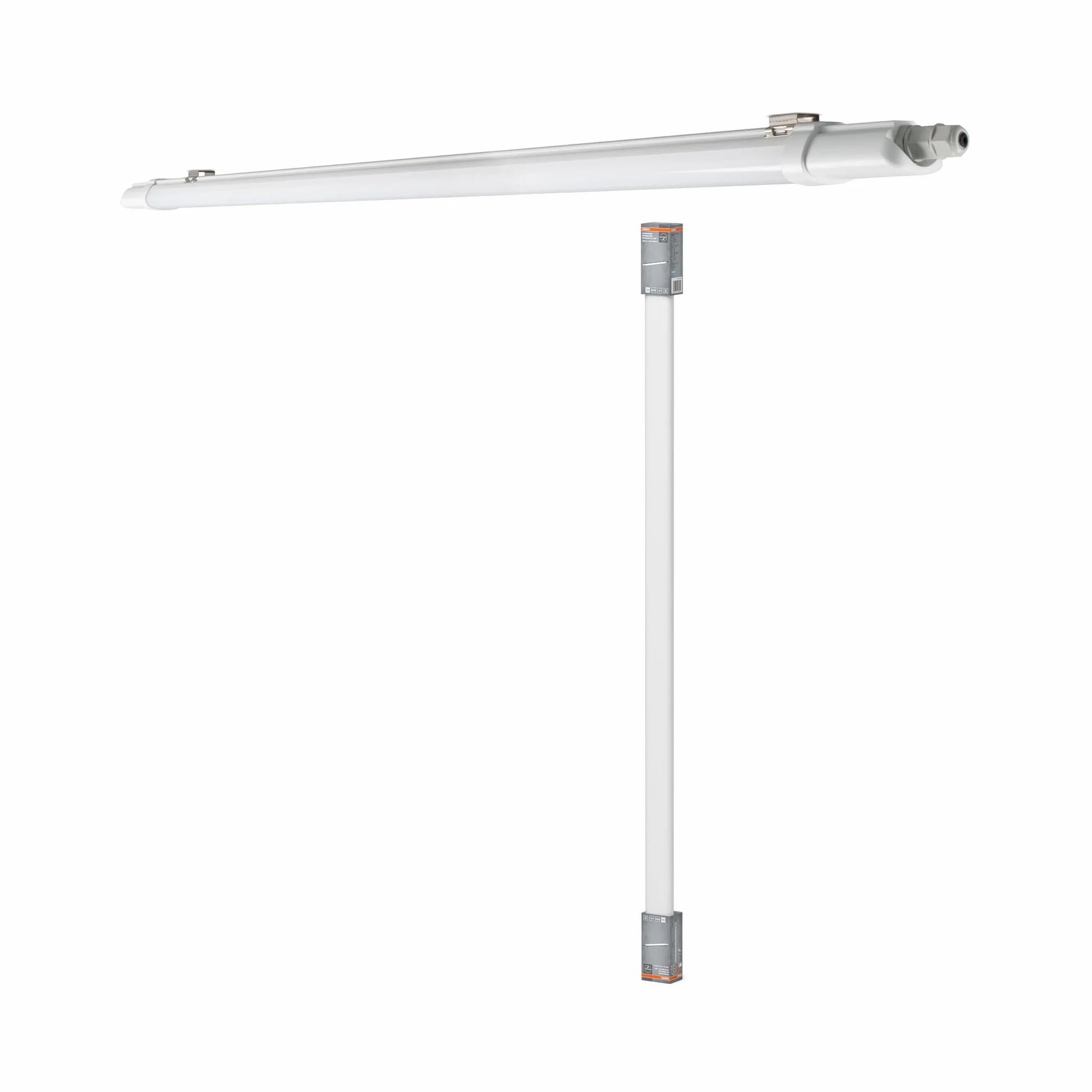 OSRAM Oprawa przeciwwilgociowa Submarine Slim 1,2M, 18W, 4000K, IP65, 1600lm, biała, obudowa z poliwęglanu, długość 1245 mm, do piwnic i warsztatów