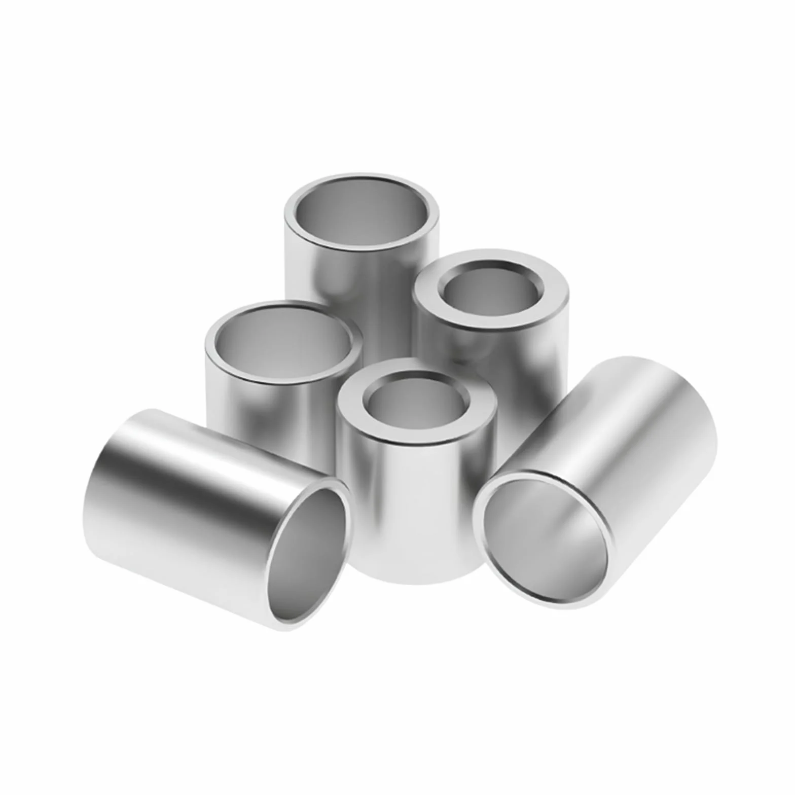 10 sztuk, średnica wewnętrzna 3 mm, tuleja łożyskowa ze stali nierdzewnej, tuleja pozycjonująca, tuleja prowadząca, średnica zewnętrzna 5 mm, wysokość 10 mm, 3 x 5 x 15 mm (10 szt.)