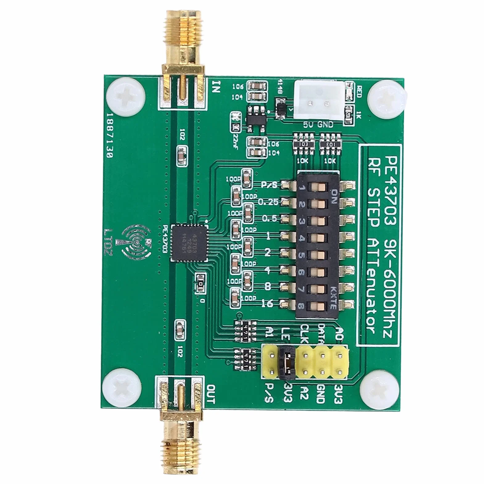 Cyfrowy moduł tłumika RF PE43703 0,25-31,75 DB